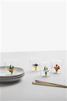 Bicchiere Ichendorf Milano in Vetro T-PESCE GIALLO - T-PESCE GIALLO